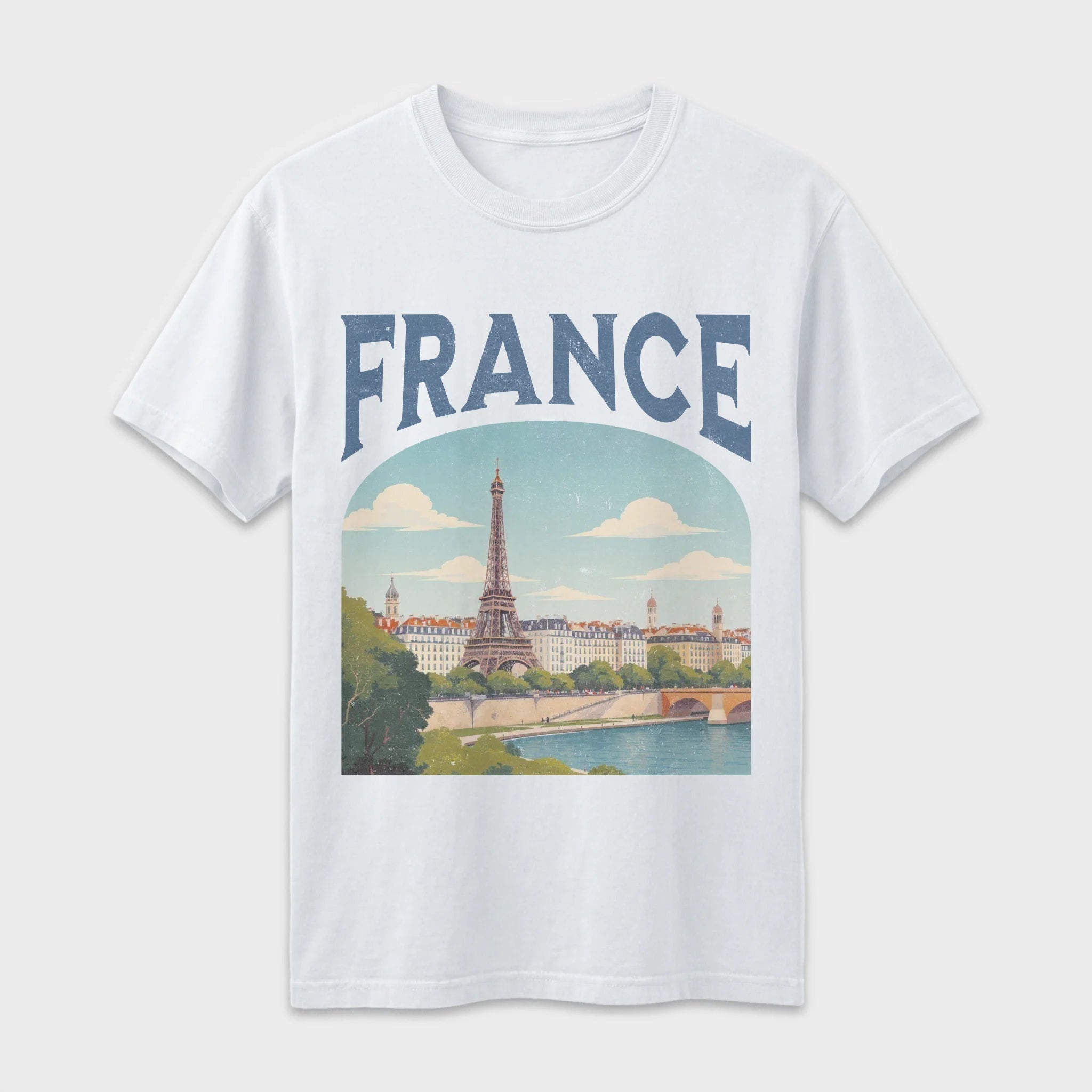 France Vintage Travel Poster T-Shirt