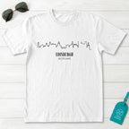 Edinburgh Minimalist Skyline Line Art T-Shirt