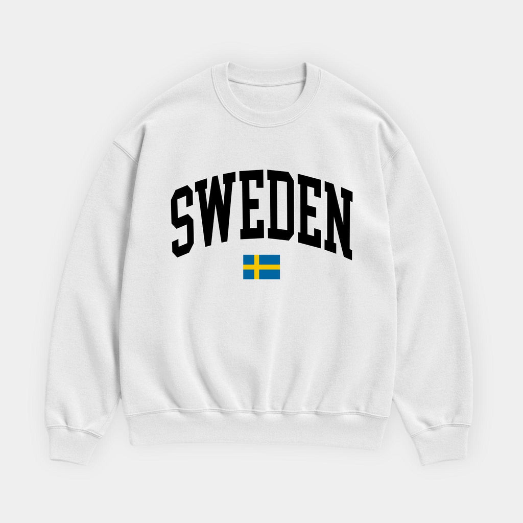 Sweden Collegiate Flag Sweatshirt