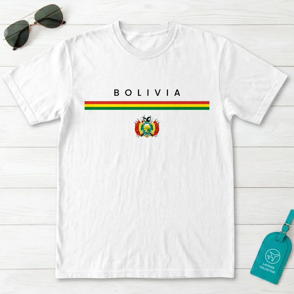 Bolivia Flagline T-Shirt