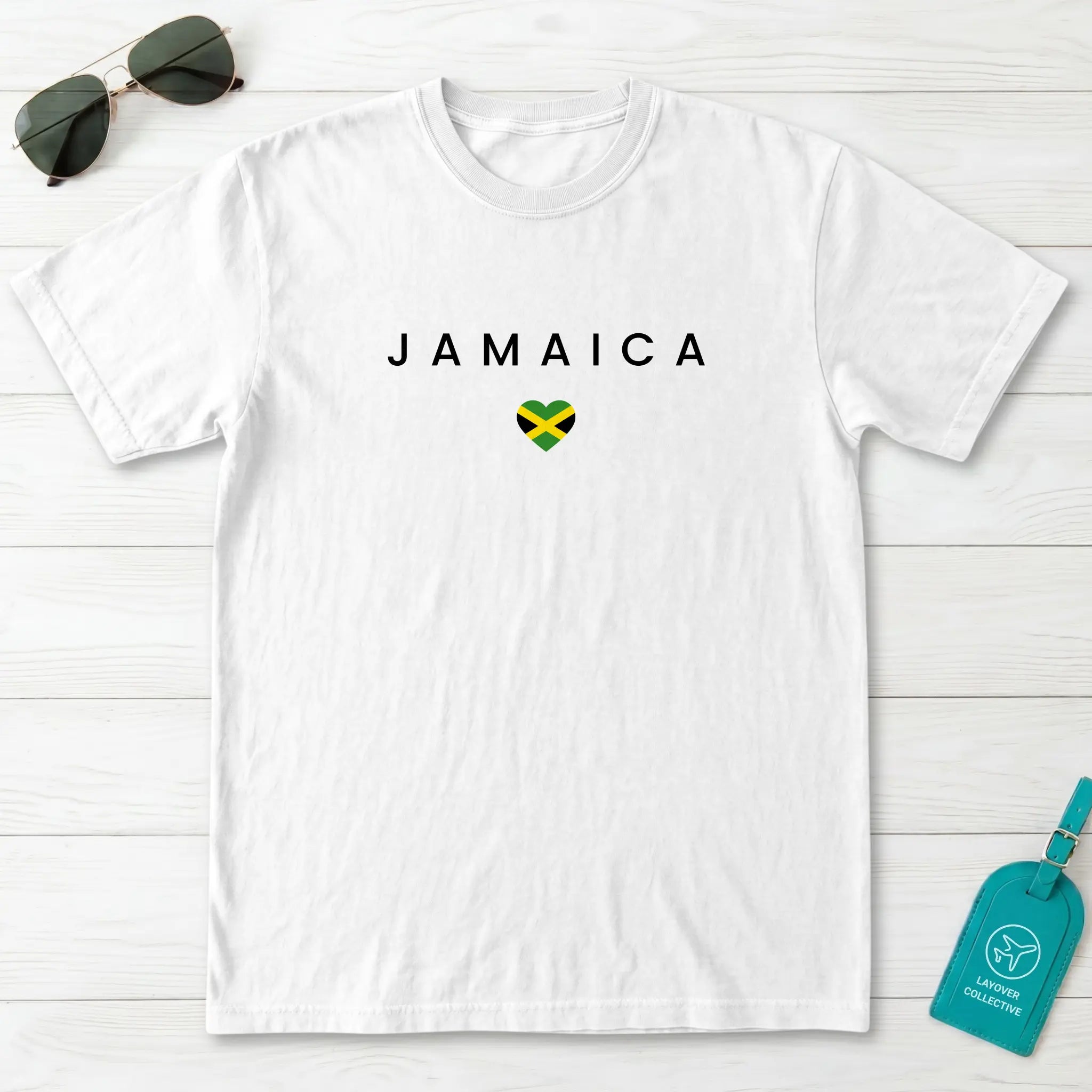 Jamaica Minimal Flag T-Shirt