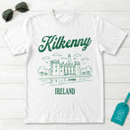 Kilkenny Ireland Castle Line Art T-Shirt