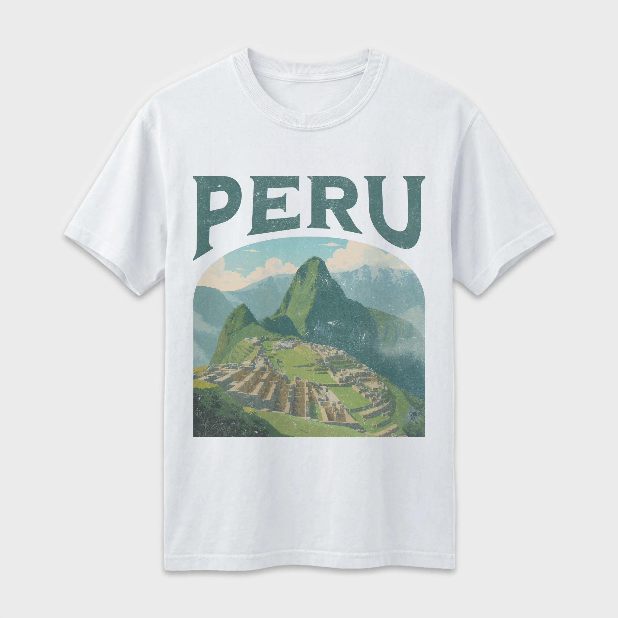 Peru Vintage Travel Poster T-Shirt