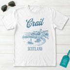 Crail Scotland Line Art T-Shirt