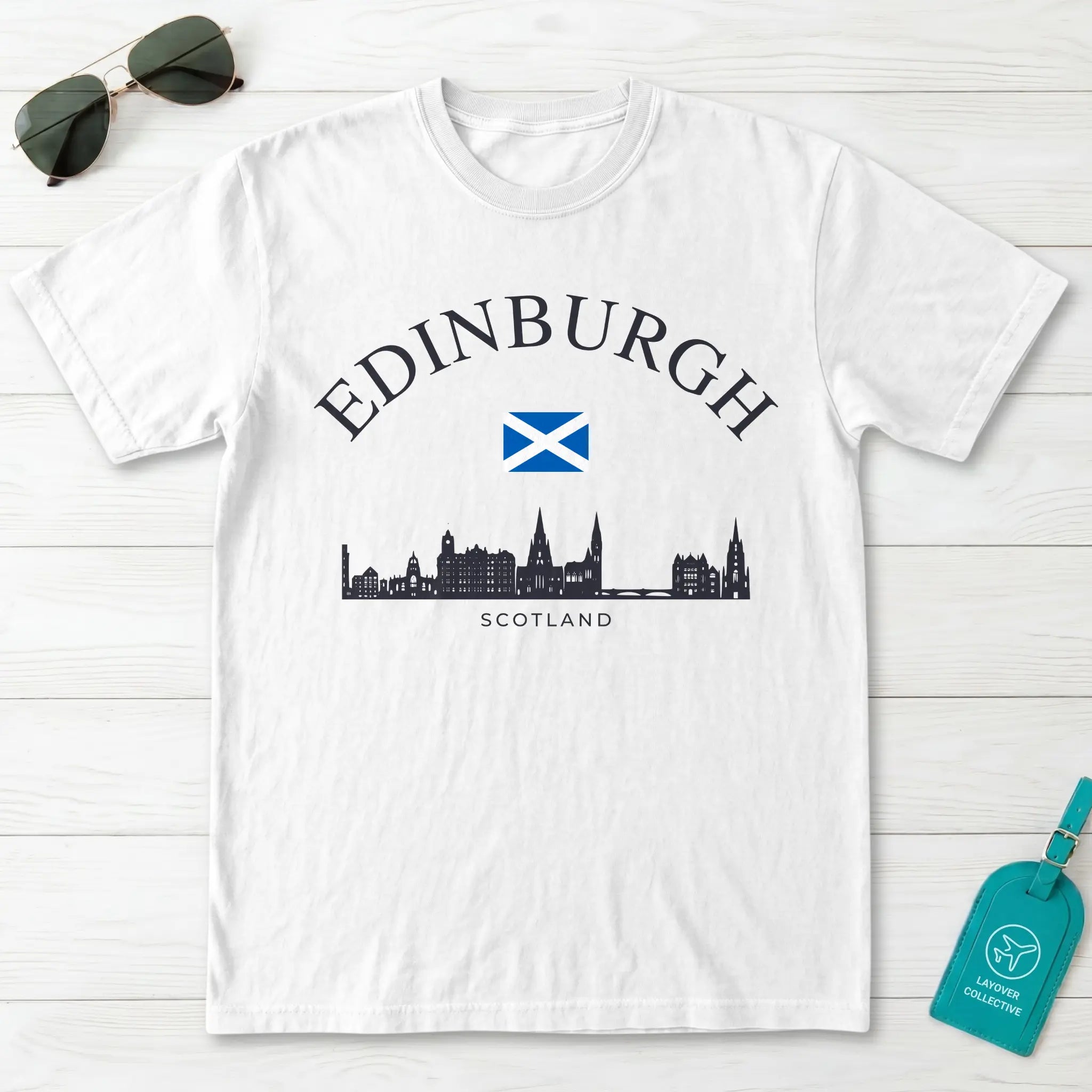 Edinburgh Skyline T-Shirt