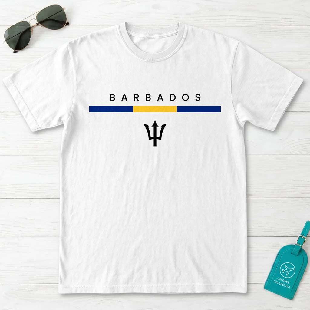 Barbados Flagline T-Shirt