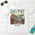 Galway Vintage Travel Poster T-Shirt