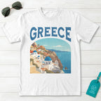Greece Vintage Travel Poster T-Shirt