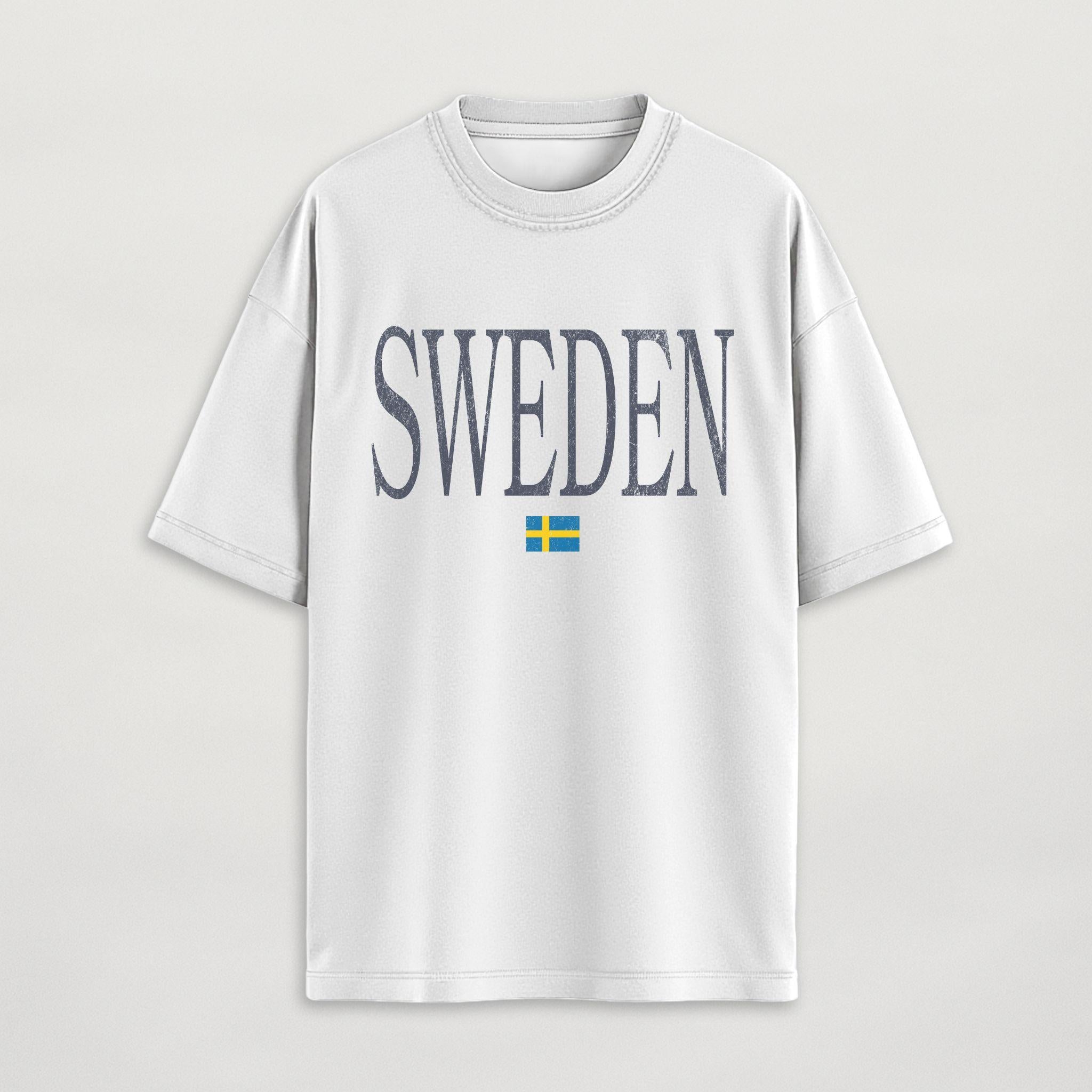 Distressed Sweden T-Shirt