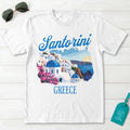 Santorini Greece Oia Graphic T-Shirt