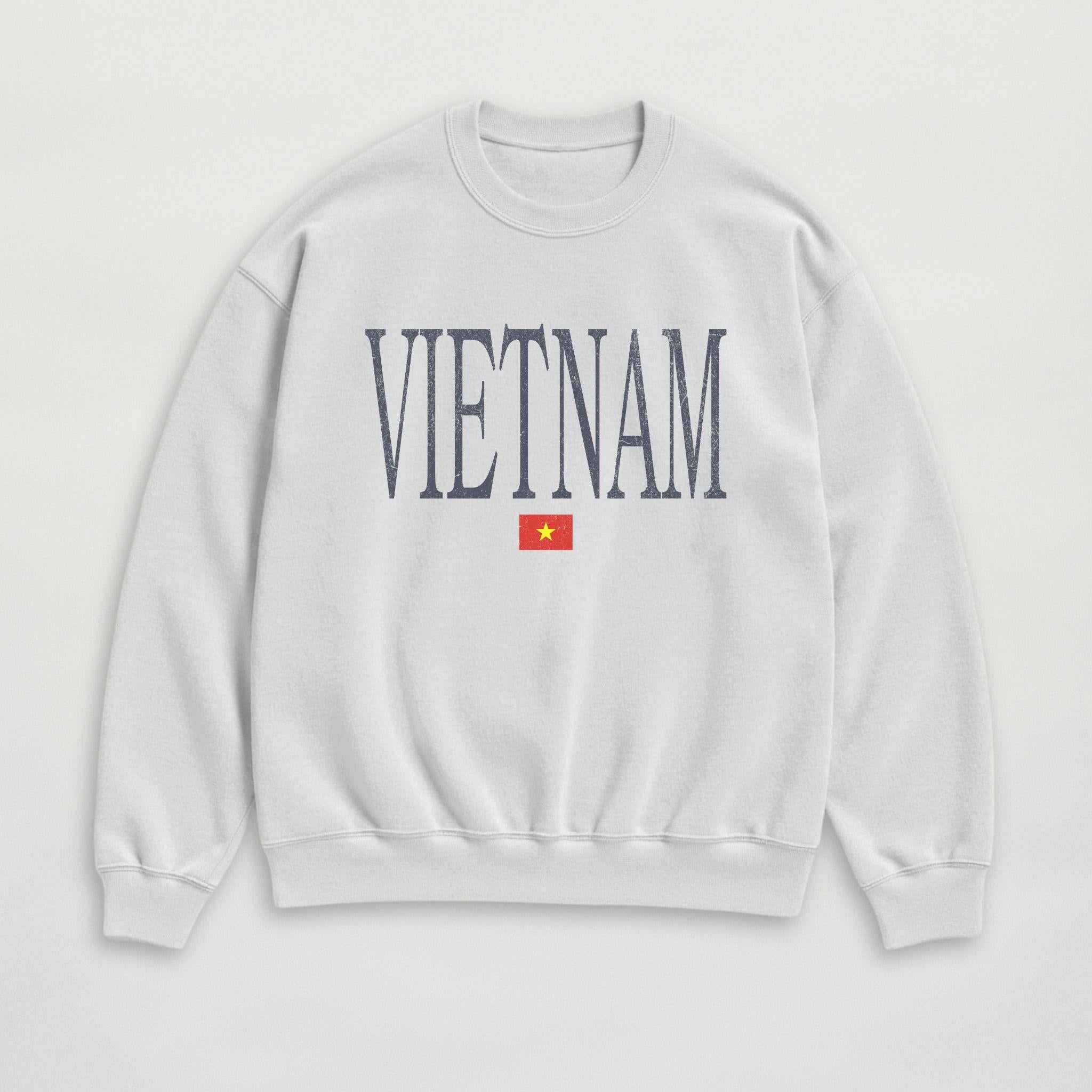 Distressed Vietnam Sweatshirt