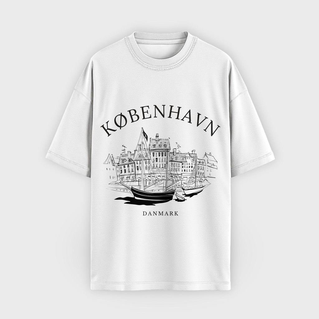Copenhagen Vintage Sketch T-Shirt