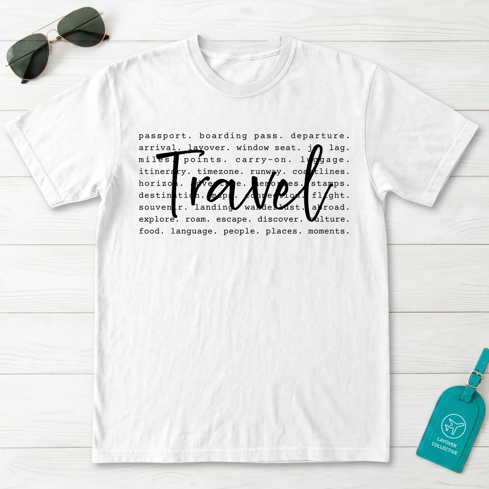 Travel Words T-Shirt