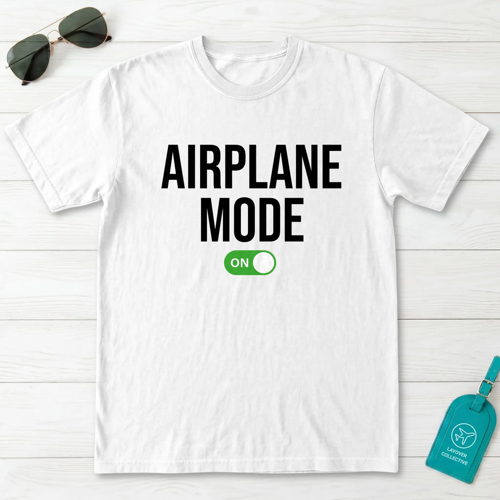 Airplane Mode On T-Shirt