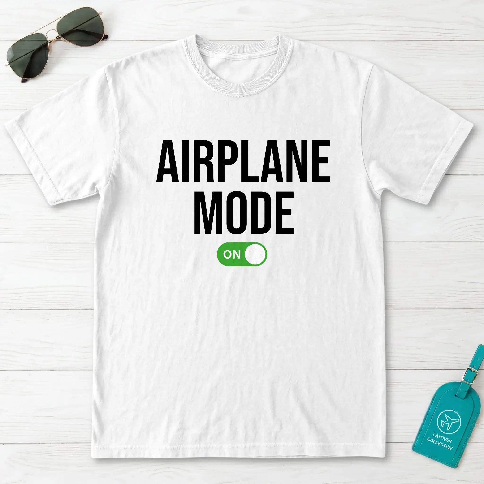 Airplane Mode On T-Shirt