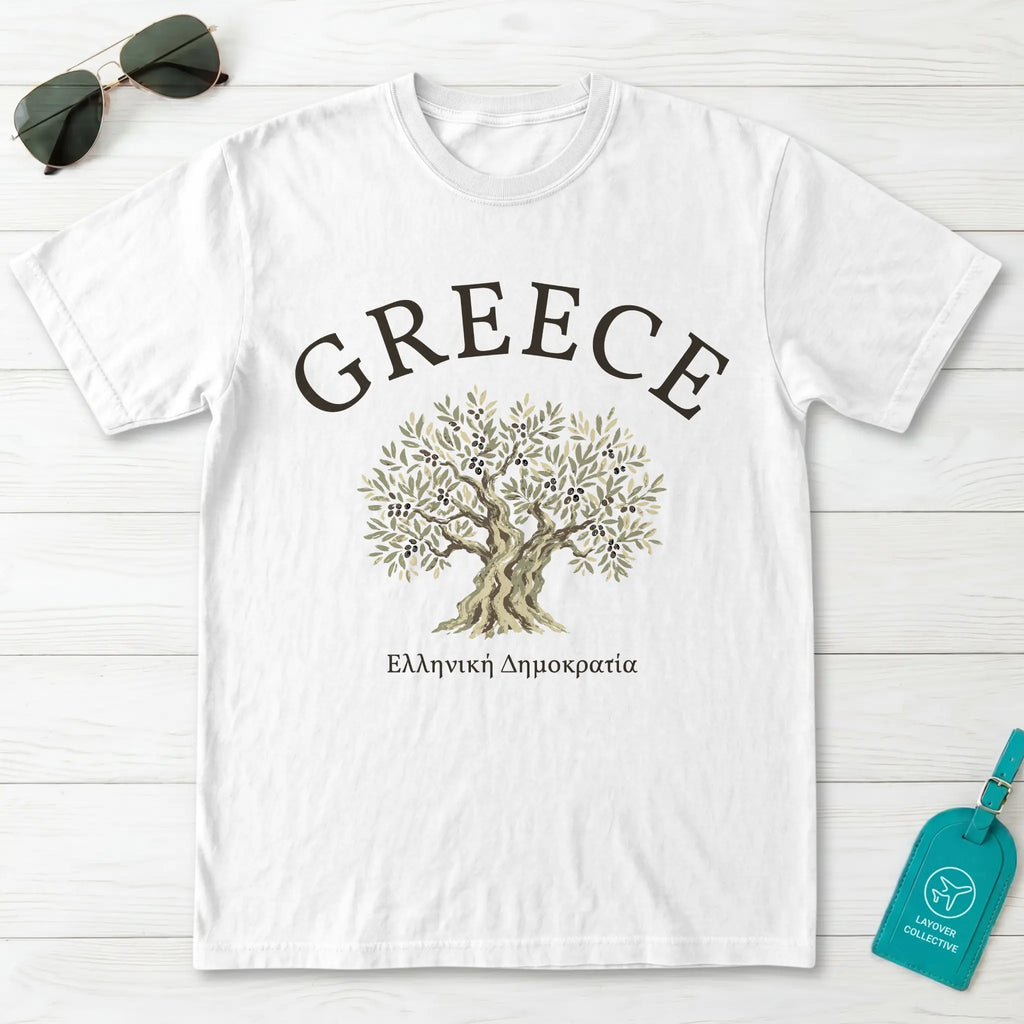 Greece Olive Tree T-Shirt