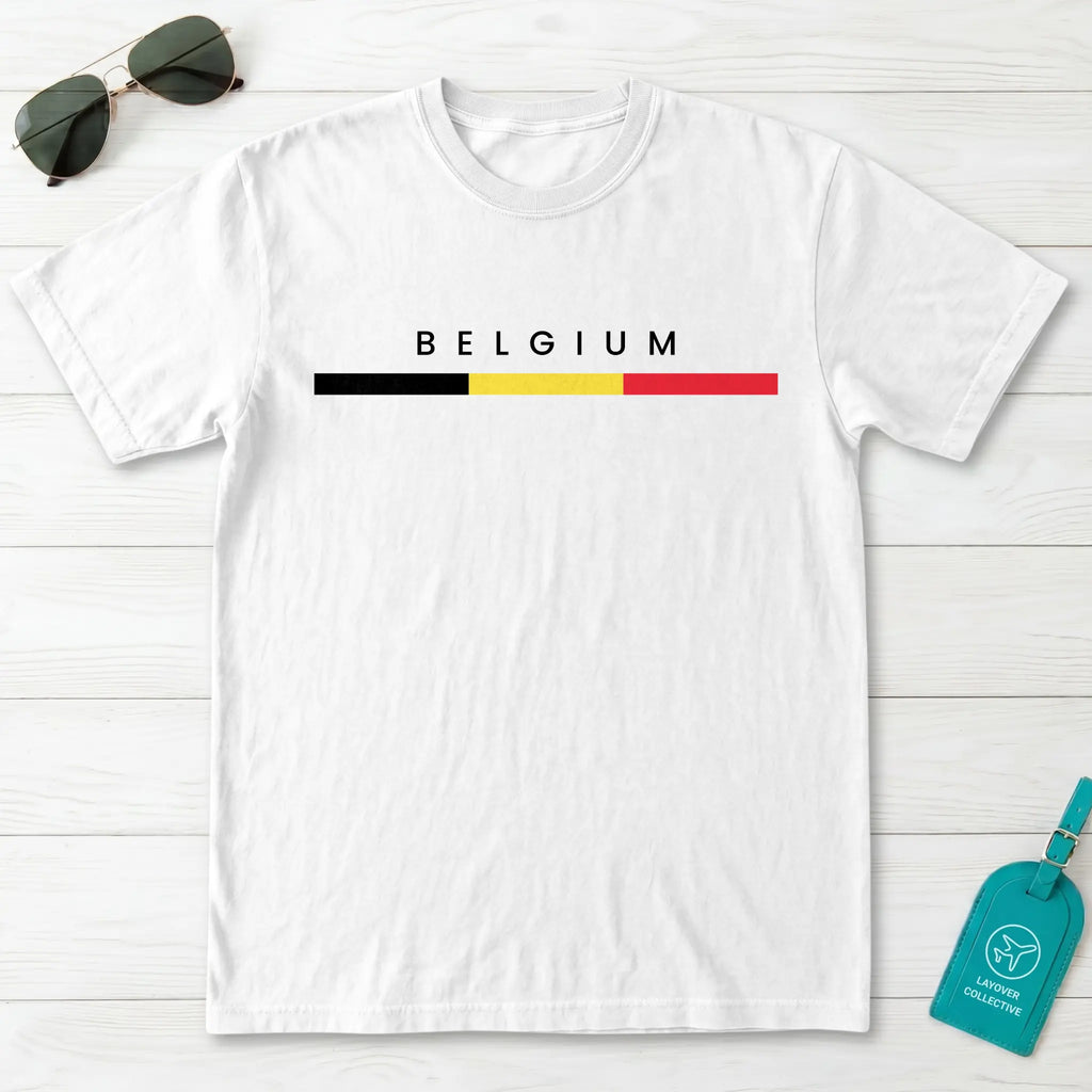 Belgium Flagline T-Shirt