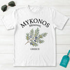 Mykonos Olive Branch T-Shirt