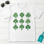 Celtic Knot Shamrock Grid T-Shirt