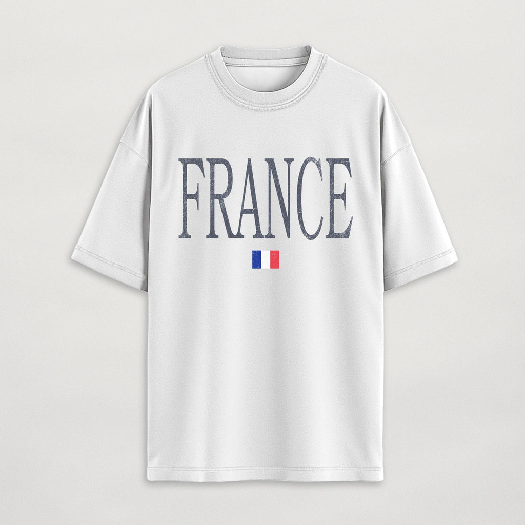 Distressed France T-Shirt