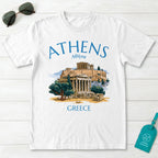 Athens Greece Acropolis Parthenon Graphic T-Shirt