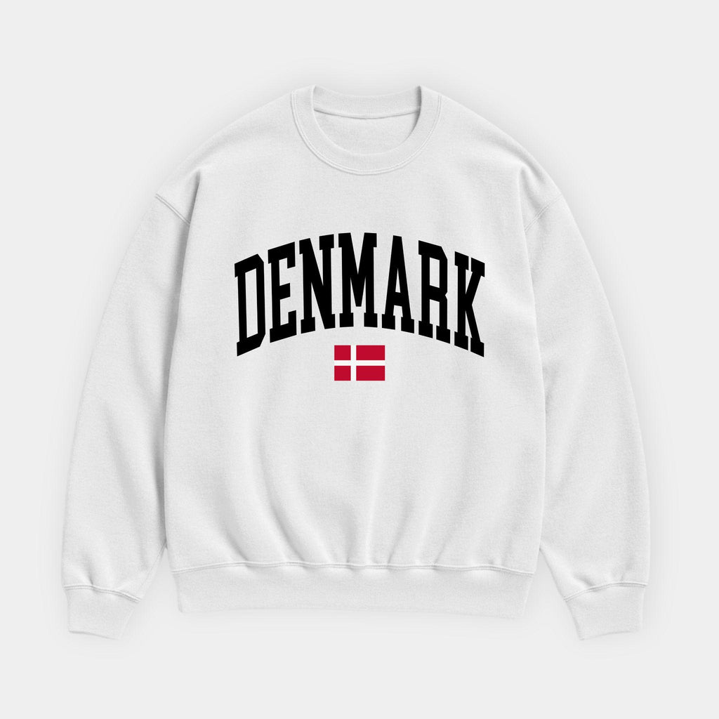 Denmark Collegiate Flag Sweatshirt