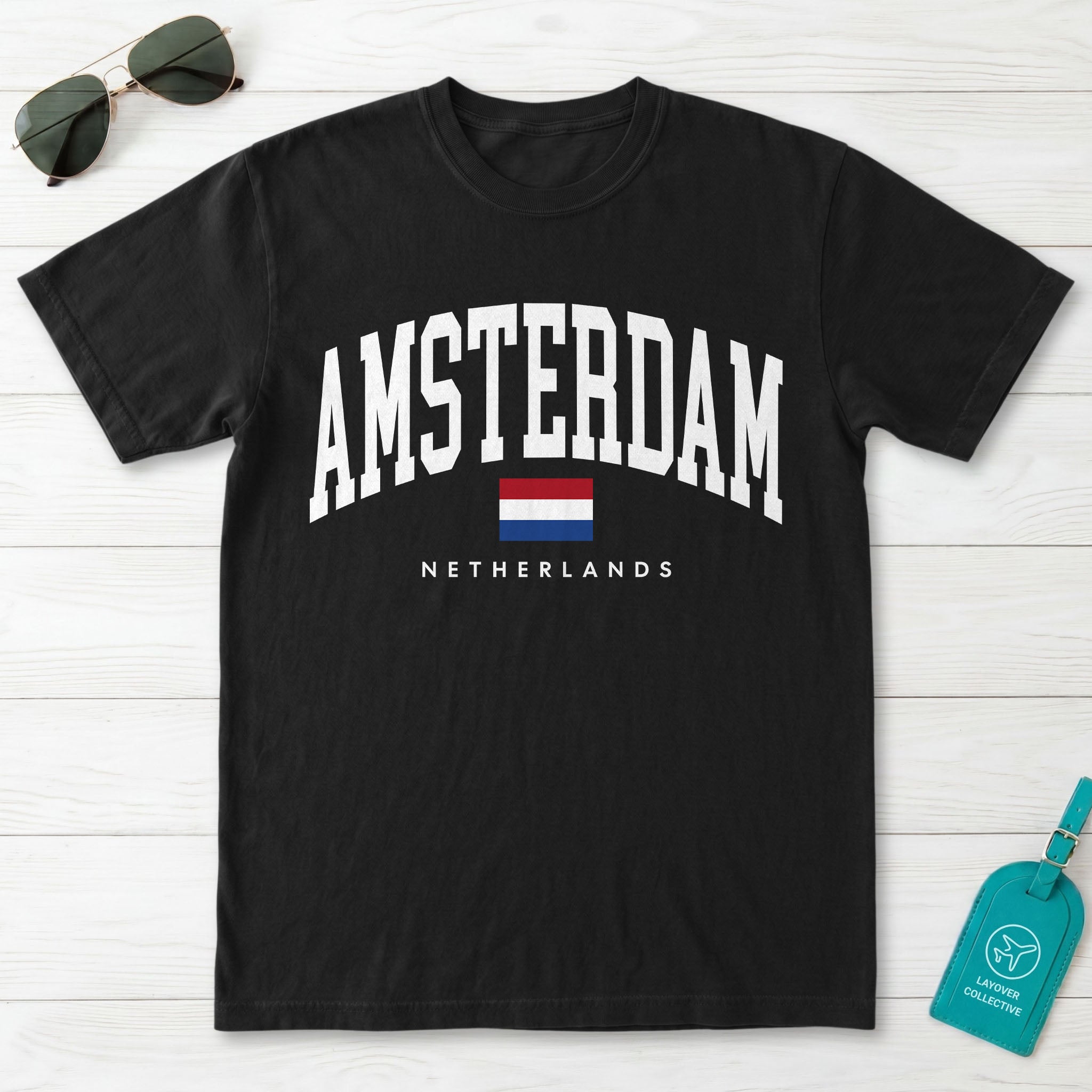 Amsterdam Collegiate T-Shirt