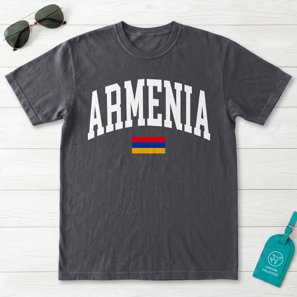 Armenia Collegiate Flag T-Shirt