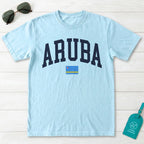 Aruba Collegiate Flag T-Shirt