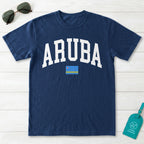 Aruba Collegiate Flag T-Shirt
