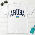 Aruba Collegiate Flag T-Shirt