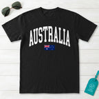 Australia Collegiate Flag T-Shirt
