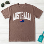 Australia Collegiate Flag T-Shirt