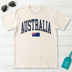 Australia Collegiate Flag T-Shirt