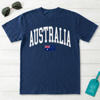 Australia Collegiate Flag T-Shirt