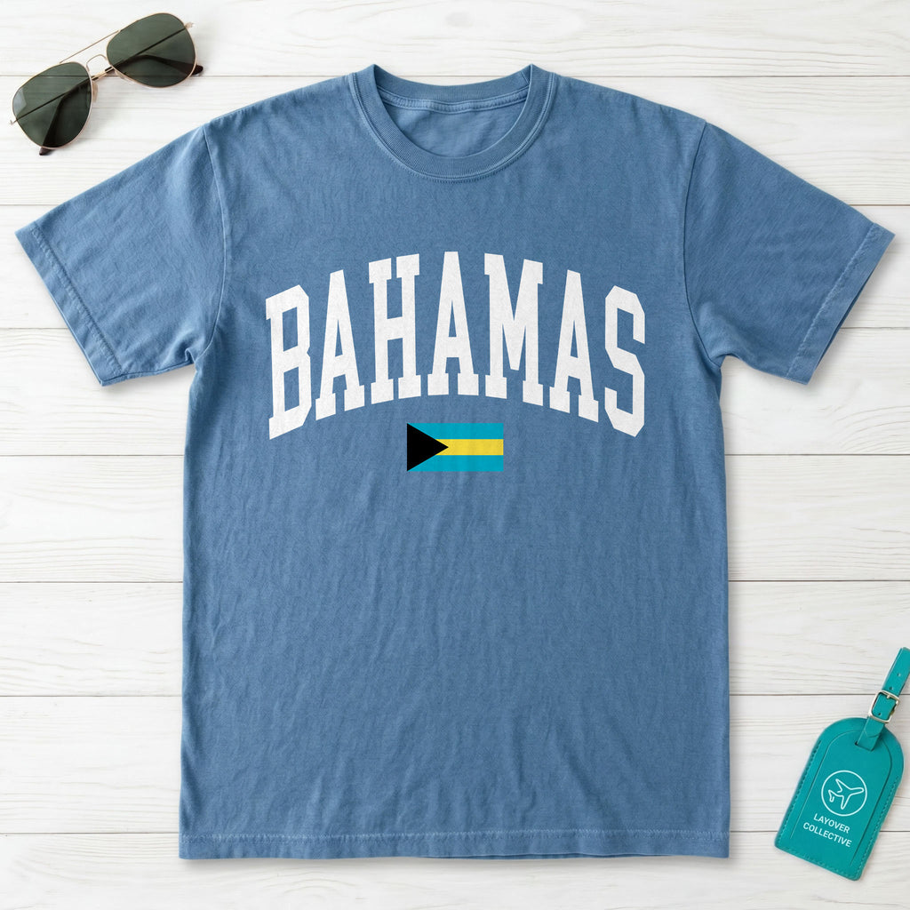 Bahamas Collegiate Flag T-Shirt
