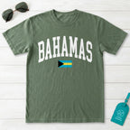 Bahamas Collegiate Flag T-Shirt
