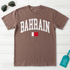 Bahrain Collegiate Flag T-Shirt