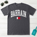 Bahrain Collegiate Flag T-Shirt