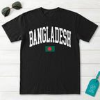 Bangladesh Collegiate Flag T-Shirt