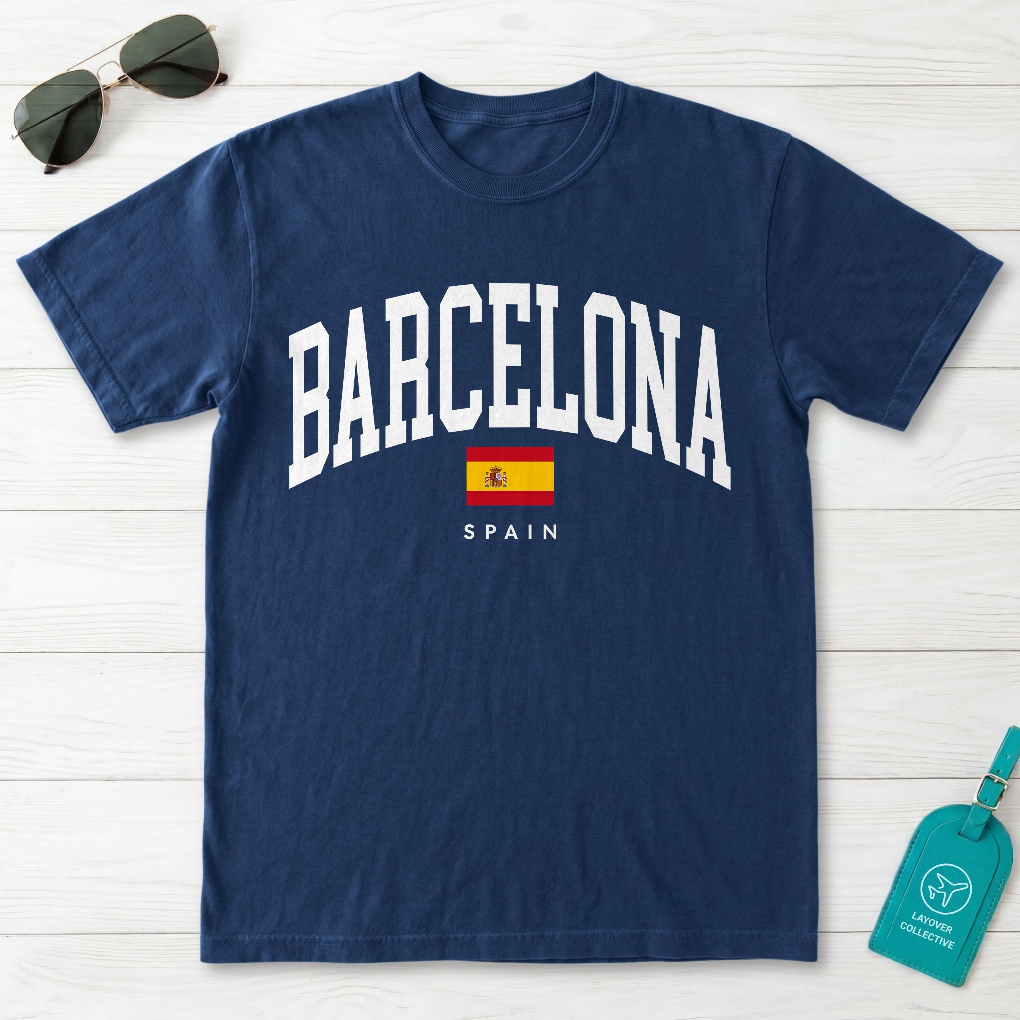 Barcelona Collegiate T-Shirt