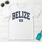 Belize Collegiate Flag T-Shirt