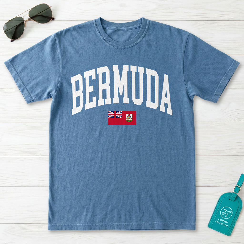 Bermuda Collegiate Flag T-Shirt