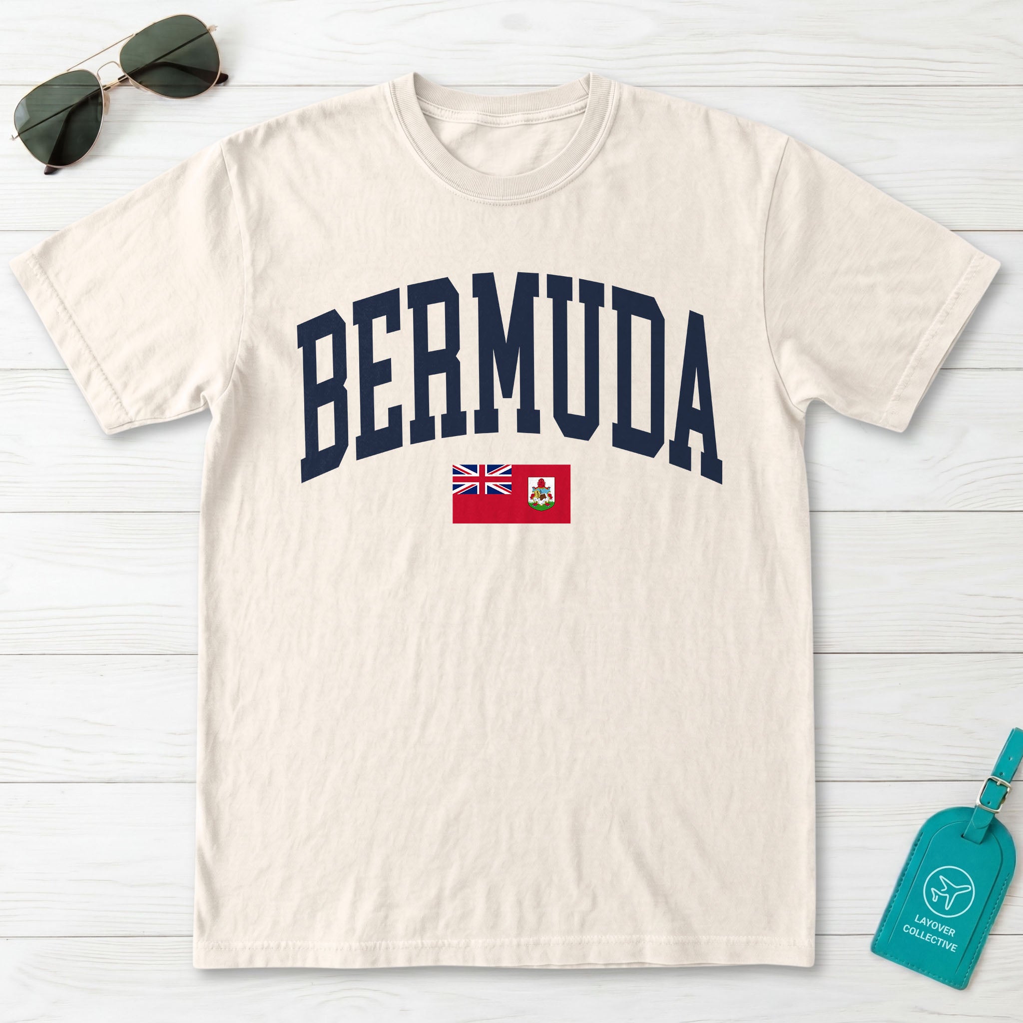Bermuda Collegiate Flag T-Shirt