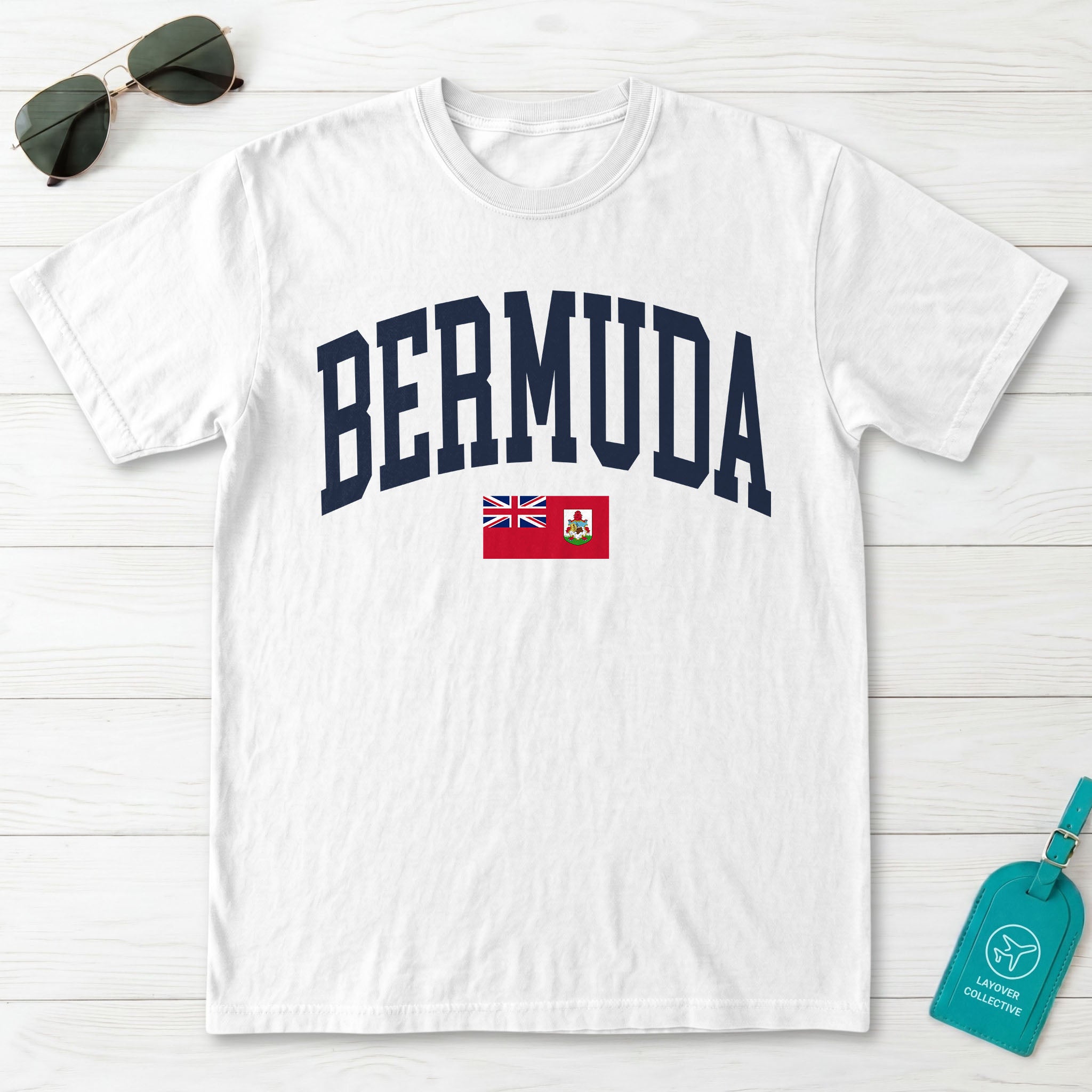 Bermuda Collegiate Flag T-Shirt