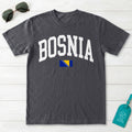 Bosnia Collegiate Flag T-Shirt
