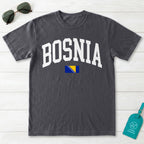 Bosnia Collegiate Flag T-Shirt