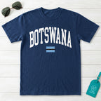 Botswana Collegiate Flag T-Shirt