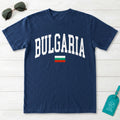 Bulgaria Collegiate Flag T-Shirt