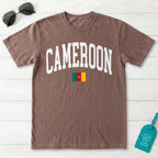 Cameroon Collegiate Flag T-Shirt